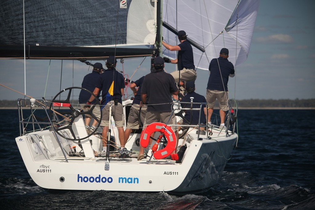 Craig Carter's A40 Hoodoo Man won race 1 on IRC © Bernie Kaaks